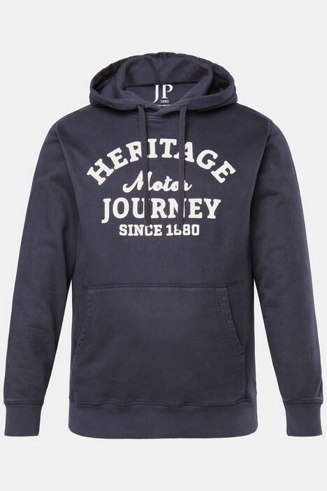 Sweat-shirt à capuche JP 1880, style vintage – jusqu'au 8 XL