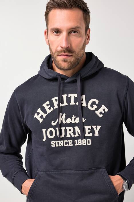 Sweat-shirt à capuche JP 1880, style vintage – jusqu'au 8 XL