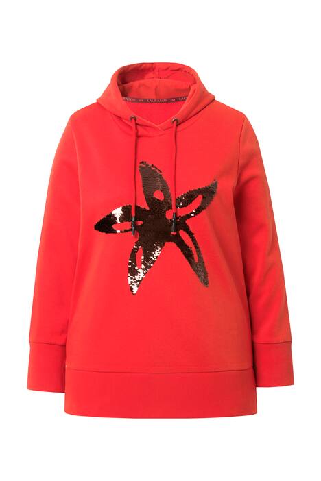 Mikina, dlouhé rukávy, kapuce, OEKO-TEX