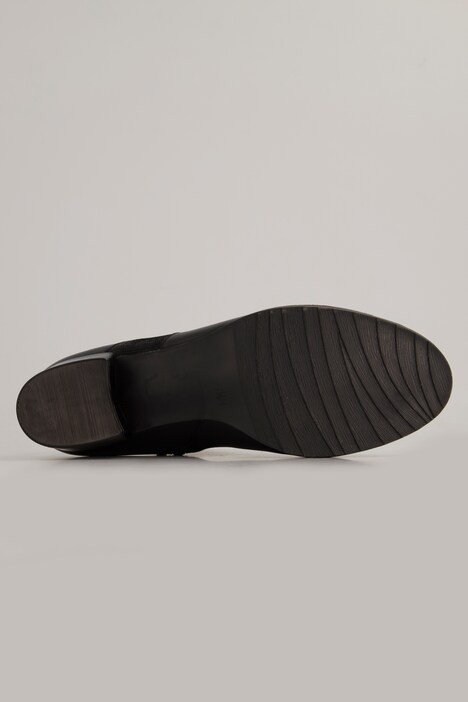 Caprice Leder-Stiefeletten, Wechselfußbett, Weite H