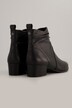 Bottines en cuir Caprice, semelle de propreté amovible - largeur H