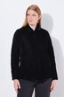 Veste à manches longues et col chemise, avec broderie