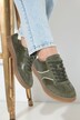 Sneaker di pelle Remonte in stile rétro con plantare sostituibile e larghezza G