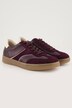 Sneaker di pelle Remonte in stile rétro con plantare sostituibile e larghezza G
