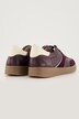 Sneaker di pelle Remonte in stile rétro con plantare sostituibile e larghezza G