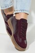 Sneaker di pelle Remonte in stile rétro con plantare sostituibile e larghezza G