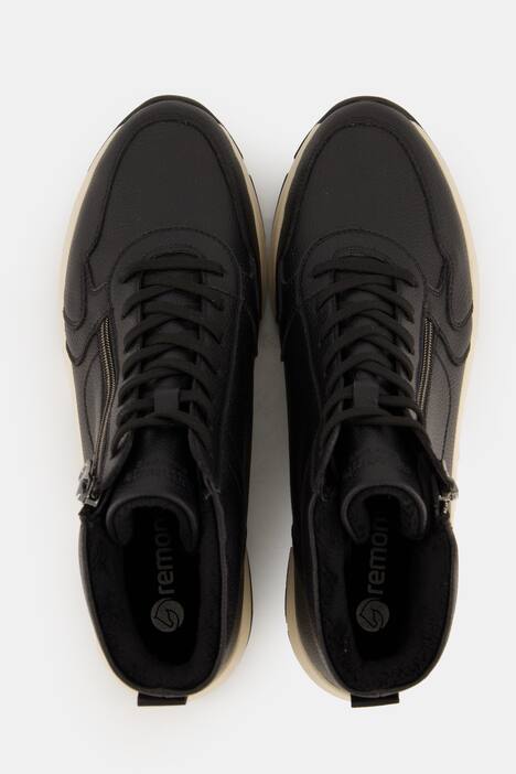 Remonte, zapatillas técnicas de cuero, hidrófugas, ancho G
