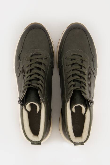 Remonte, zapatillas técnicas de cuero, hidrófugas, ancho G