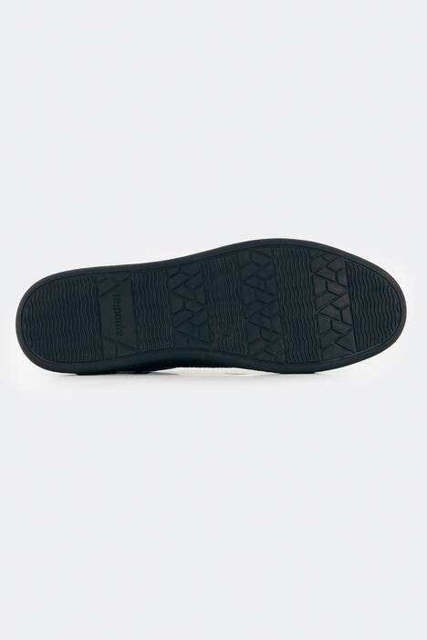 Zapatilla deportiva de cuero, Remonte x Elizabeth Hurley, cremallera, ancho G