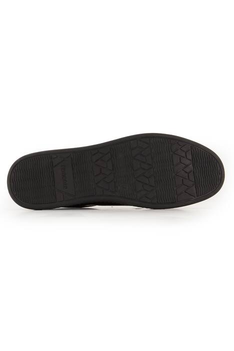 Sneakers en cuir vernis Remonte, semelle intérieure amovible - largeur G