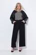 Broek Mary, wijde, rechte pijpen, elastische tailleband