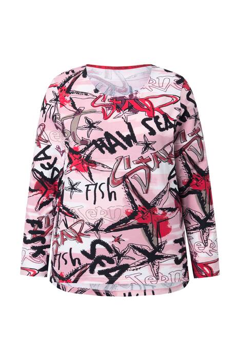 Dlouhé tričko, dlouhé rukávy, kulatý výstřih, OEKO-TEX