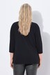 Shirt, letters, oversized, ronde hals, 3/4-mouwen