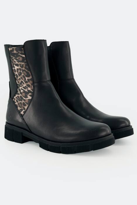 Botas Chelsea de cuero, Remonte x Elizabeth Hurley, ancho G