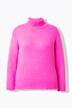 Pull en maille. Manches longues, col roulé