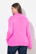 Pull en maille. Manches longues, col roulé