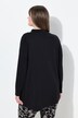 Longshirt, borduursel, opstaande kraag, lange mouwen, biologisch katoen
