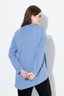 Longshirt, borduursel, opstaande kraag, lange mouwen, biologisch katoen