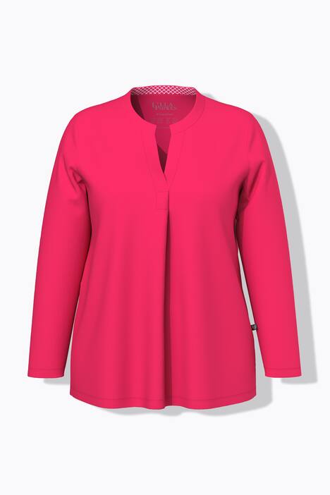 Pyjama, patroon, ronde hals, lange mouwen