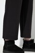Jacquard-sweatculotte, wijde pijpen, biologisch katoen