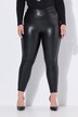 Leggingsit, Skinny Fit, tekonahkaa, koristekiviä
