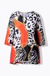 T-shirt, A-form, 3/4-lange trompetærmer, patch-print