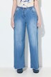 Jeans Mary, wijde pijp, gerafelde zoom, stretchdenim