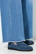 Jeans Mary, wijde pijp, gerafelde zoom, stretchdenim