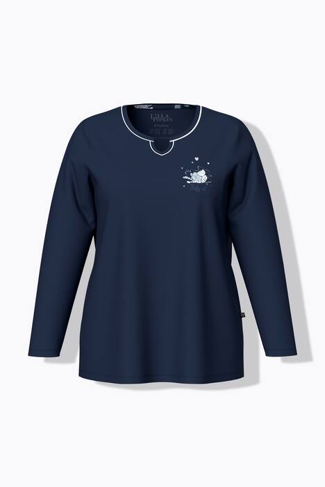 Pyjama, katten, tuniekhals, lange mouwen