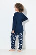 Pyjama, katten, tuniekhals, lange mouwen