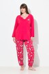 Pyjamas, katter, tunikautringning, lange ermer