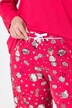 Pyjama avec col tunisien et manches longues, motif chats