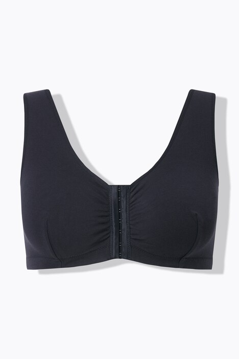 Bustier, voorsluiting, katoen