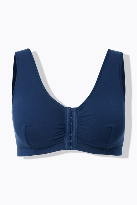 Bustier, voorsluiting, katoen