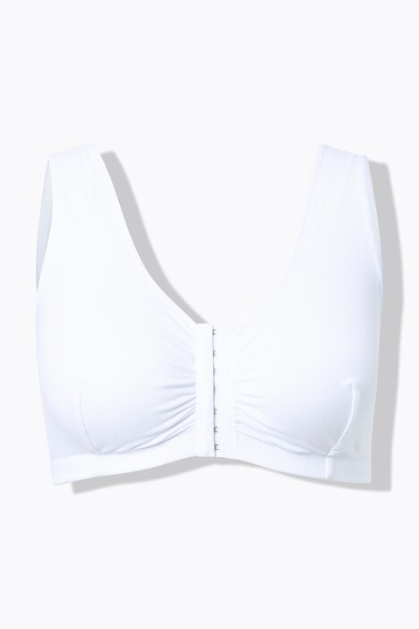 Bustier, voorsluiting, katoen