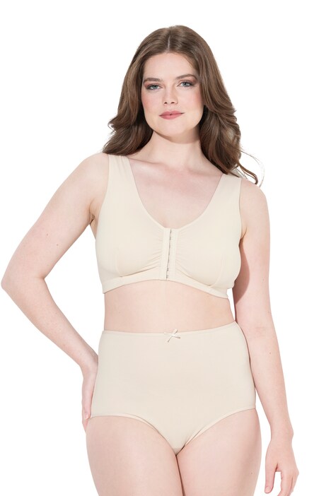 Bustier, přední zapínání, bavlna