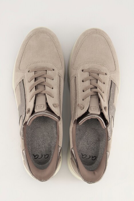 Ara leren sneakers, suède, verwisselbaar voetbed, wijdte H