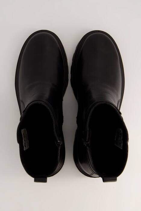 Bottines en cuir Ara, fermeture zippée et semelle intérieure amovible - largeur H