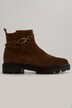 Bottines en cuir suédé Ara, semelle de propreté amovible - largeur H