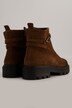 Bottines en cuir suédé Ara, semelle de propreté amovible - largeur H