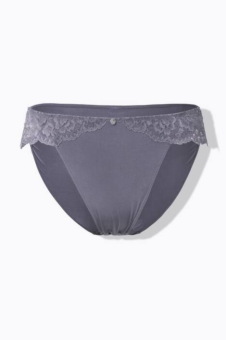 TruYou Midislip, Satin, Musterspitze