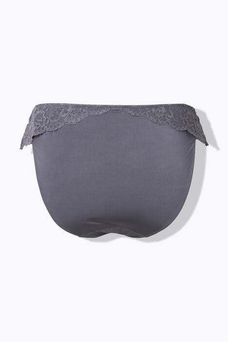 TruYou Midislip, Satin, Musterspitze