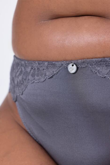 TruYou Midislip, Satin, Musterspitze