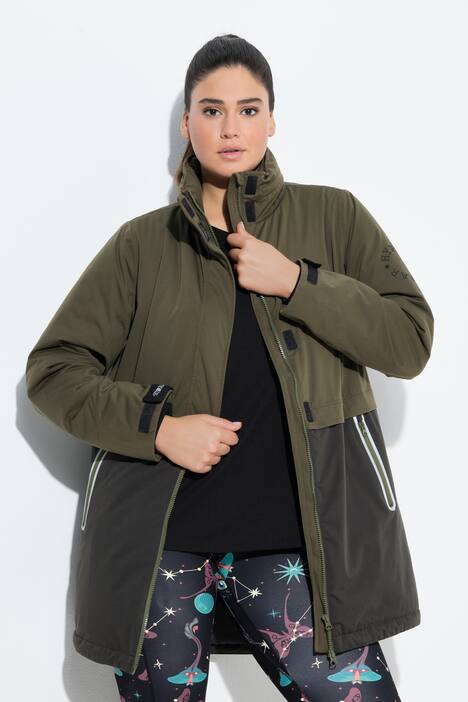 Abrigo técnico HYPRAR, impermeable, capucha, bolsillos con cremallera
