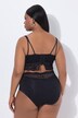 TruYou bralette, satijn, doorzichtig kant, cup A - D