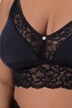 TruYou bralette, satijn, doorzichtig kant, cup A - D