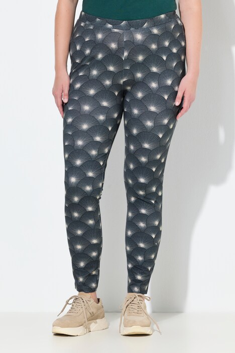 Leggings, bedruckt, schmales Bein, Biobaumwolle