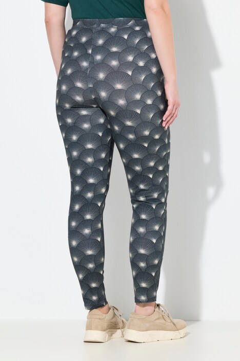 Leggings, bedruckt, schmales Bein, Biobaumwolle