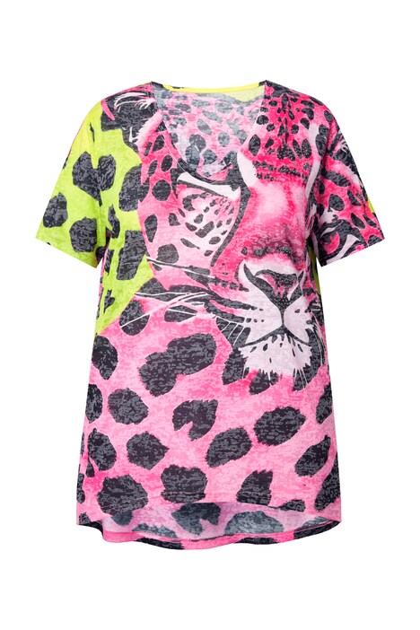 Tričko, A střih, leopardí vzor