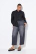 Stretch Fit Barrel Jeans